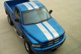 Kit de rayures de course doubles pour Dodge Ram