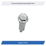 Gauge Wheel Shoulder Bolt Screw for John Deere Ztrak Eztrak - GX21012