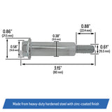 Gauge Wheel Shoulder Bolt Screw for John Deere Ztrak Eztrak - GX21012