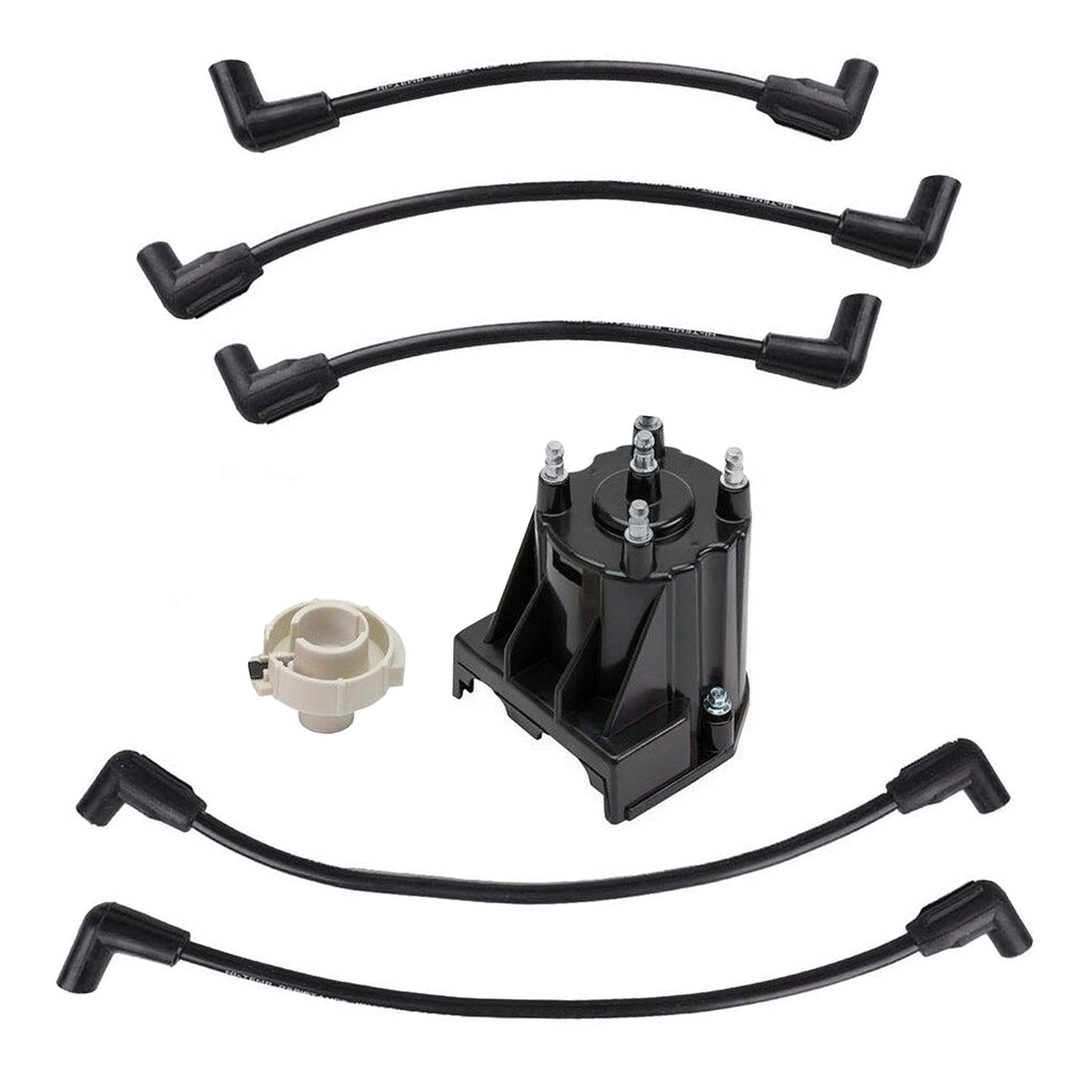 thumbnail image 2 of Distributor Cap And Rotor Kit Distributor Cap - Compatible With 1992 - 2003 Dodge Dakota 3.9L V6 1993 1994 1995 1996 1997 1998 1999 2000 2001 2002 Distributer Cap And Rotor Kit 2 of 14
