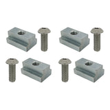 Truck Bed Deck Rail T Slot Nut Screw Kit Compatible with Toyota Tacoma & Tundra - 4 Pack