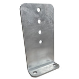 10" Galvanized L-Type Boat Trailer Bunk Bracket, Heavy Duty