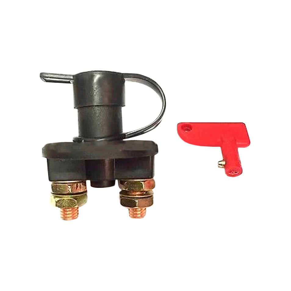 Interrupteur Isolation Batterie 12V - Cut-off Switch Pour Voiture, Camping-car, Quad - 6V/12V/24V