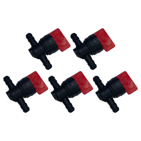 (5) 1/4" Inline Fuel Shutoff Valve Line For BRIGGS & STRATTON, KOHLER, TECUMSEH - Automotive Authority