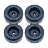 Cargo Trailer Ramp Door Replacement Black Rubber Bumper 2.5" Round - Automotive Authority