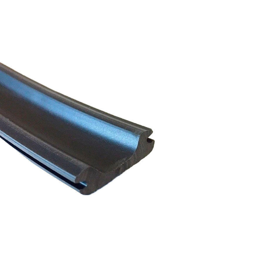 3/4" X 100 Ft Black Insert Trim Molding Flexible Screw Cover - View #3