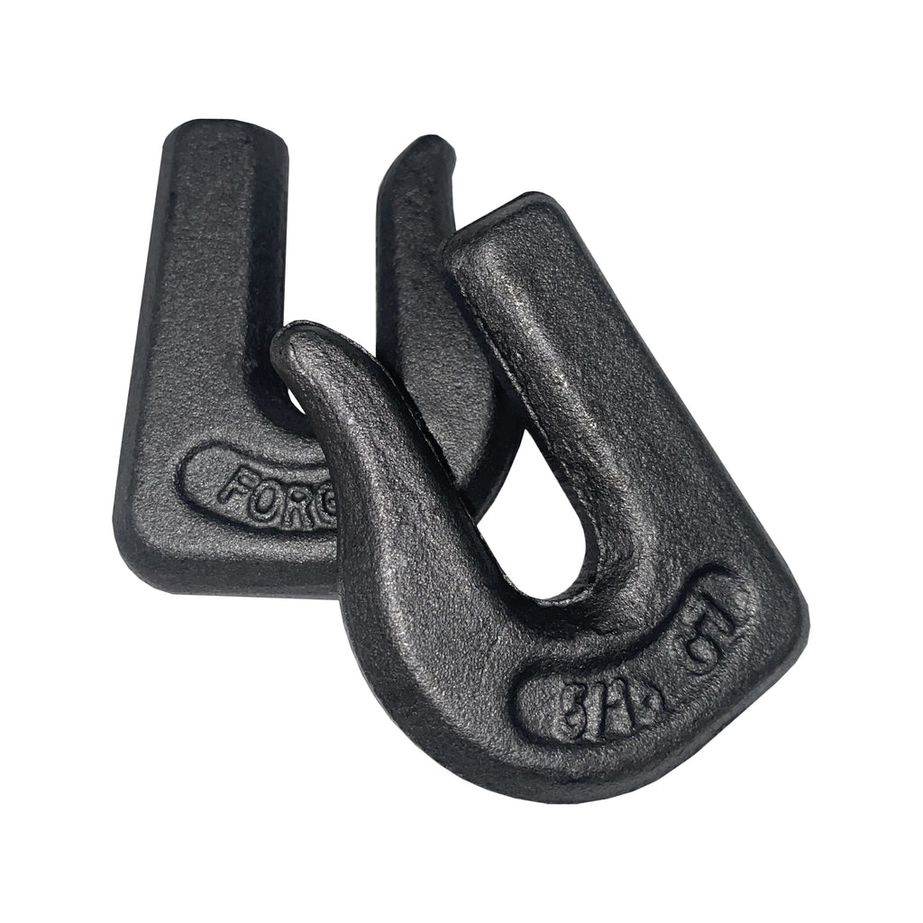 Weld On Grab Hooks 6-Pack Weld-On Grab Chain Hooks - 5/16" G70, 4,700 Lb WLL For Buckets, Trailers, Rigging (Part 0900103) Weld Racing 15x10 Racing Wheels Wheels - Foto 7