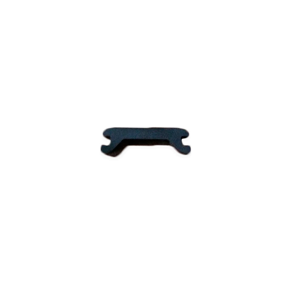 50-Foot Roll Black 1/2 Inch Vinyl Screw Cover Trim - For RV Trailer Windows