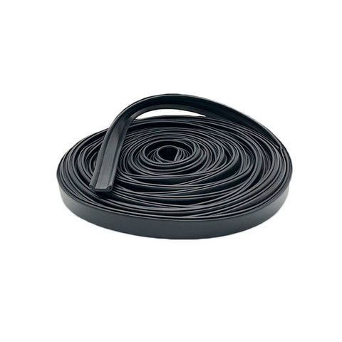 5/8" BLACK Vinyl Trim Molding Screw Cover RV Boat Camper Travel Trailer 0.6" - Automotive Authority