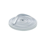 5/8" WHITE Vinyl Trim Molding Screw Cover RV Boat Camper Travel Trailer 0.6" - Automotive Authority