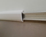 5/8" White RV Marine Camper Vinyl Trim Molding Flexible Screw Cap Cover - Automotive Authority