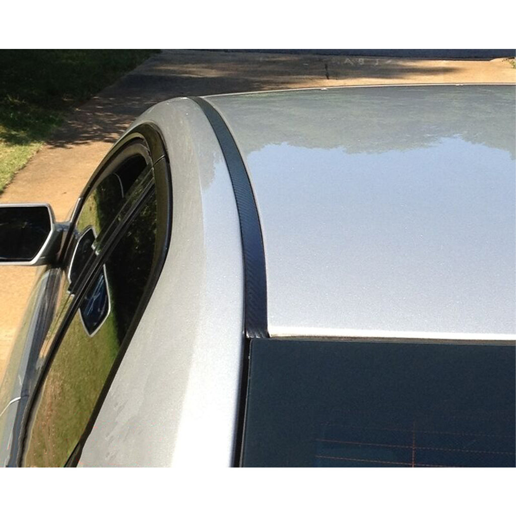 Antenne De Toit En Fibre De Carbone Universelle - Compatible Mini Cooper Et Autres Voitures - Design Sportif Et Léger