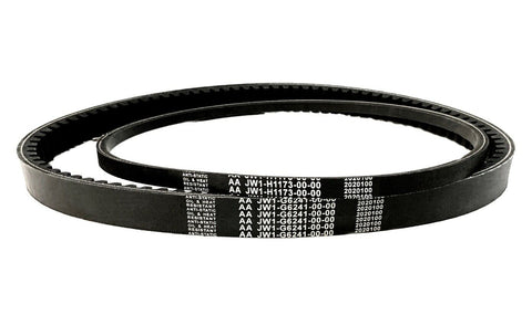 Replacement Drive and Stater Generator Belt Set For Yamaha G29 JW1-G6241-00-00, JW1-H1173-00