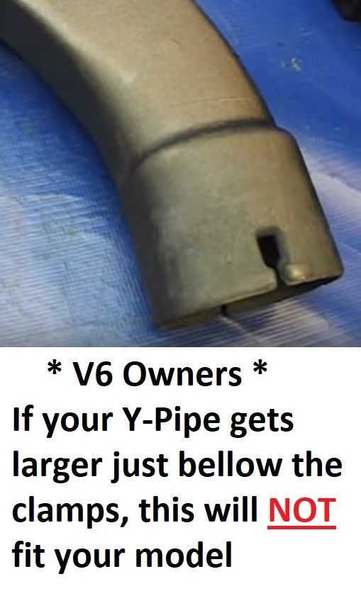 MerCruiser Exhaust Ypipe Kit 807166A1 Hose Bellows 3214358T 3244348T