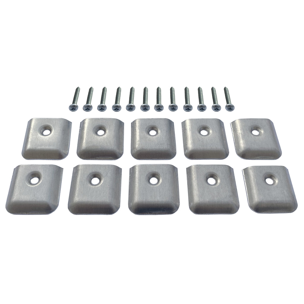 Aluminum RV Camper Trailer Aluminum Extrusion Flat End Cap for Vinyl T