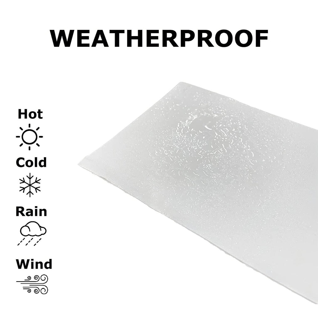 FastSeal Waterproof Roof Leak Repair Tape White 4" Automotive Authority