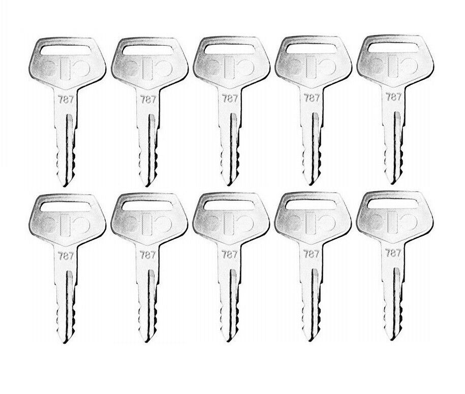 Keys For Komatsu, Kalmar Excavator, Dozer, Loader, Fork Lift 787
