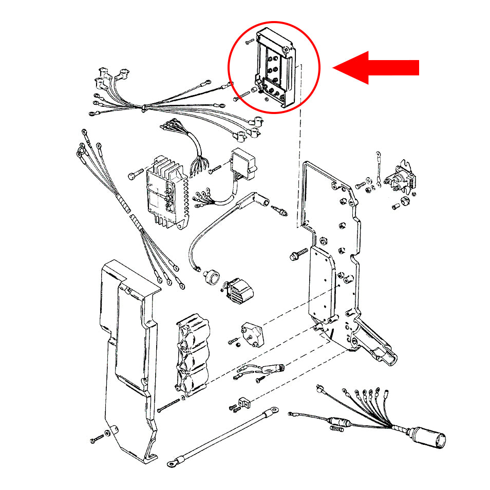 INTERRUPTEUR ?? CL?? d'allumage efficace pour moteurs hors-bord Mercury INTERRUPTEUR ?? CL?? d'allumage efficace pour moteurs hors-bord Mercury