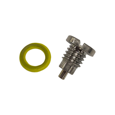 Magnetic Outdrive Gear Case Drain Plug Screw and Gasket For MerCruiser 22-8M0058389