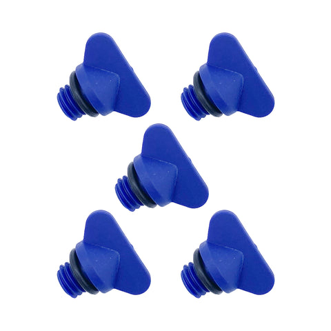 MerCruiser Manifold & Block Drain Plug Screws, Set of 5, 22-806608A02, 18-4226 - Automotive Authority