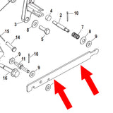 Shift Cable Adjust Adjustment Tool for MerCruiser Bravo 1 2 3 X XR 91-12427T