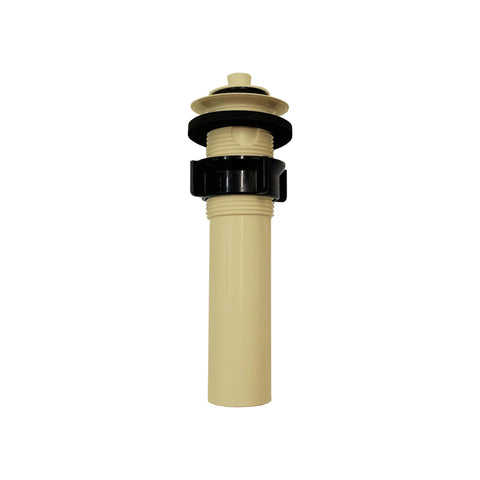 RV Bathroom Sink Pop-Up Drain Without Overflow for Recreational Vehicles, 5th Wheels, Campers, and Trailers - Features Easy Installation (Parchment (Beige))