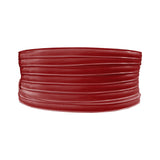 7/8" RED RV Marine Vinyl Flat Insert Trim Mold Flexible Screw Cover - Automotive Authority