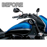SUZUKI Gold Trim Kit - Gas Tank, Fenders, Windshield, Saddlebags 10 ft - Automotive Authority