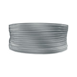 7/8" SILVER RV Marine Vinyl Flat Insert Trim Mold Flexible Screw Cover - Automotive Authority