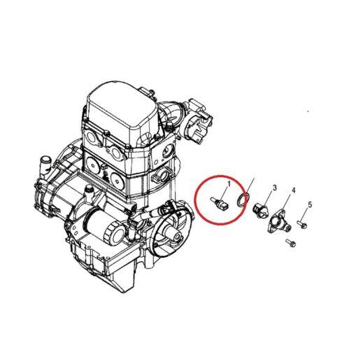 Thermister Temp Sensor Switch For Polaris Sportsman XP 1000 2015-2018 4010644 Thermister Temp Sensor Switch For Polaris Sportsman XP 1000 2015-2018 4010644