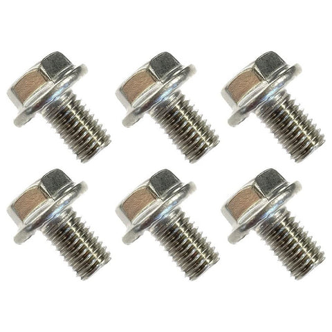 Torque Converter Metric Bolt Kit Compatible with Chevrolet GM 4L60E 4L65E 4L70E 4L80E 700R4 200-4R 3L80 4T60E 4T65E 4 Speed Overdrive M10-1.5x16 Flange Bolts LS1 LS Vortec Automatic