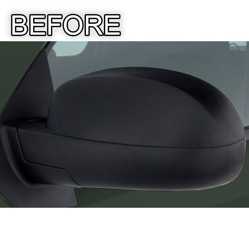 thumbnail image 2 of Chrome Side Mirror Trim Molding Accent For Mercedes 2002-2008 – LUCKYBADGE88 2 of 6