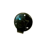Valterra Black City Water Fill Flange Hook Up Purchase Includes: One new Valterra black city water flange hookup, part #A01-0168BKBU. The city water connection will connect straight to a garden hose. Key Product Features: • Parts are constructed with UV stabilized Plastic • The water inlet is black in color • Connect to 1/2" threaded pipe on inside • Flange is 2-3/4" diameter • There is a check valve backflow preventer in city connection. • Comes with a black rubber press-in dust plug