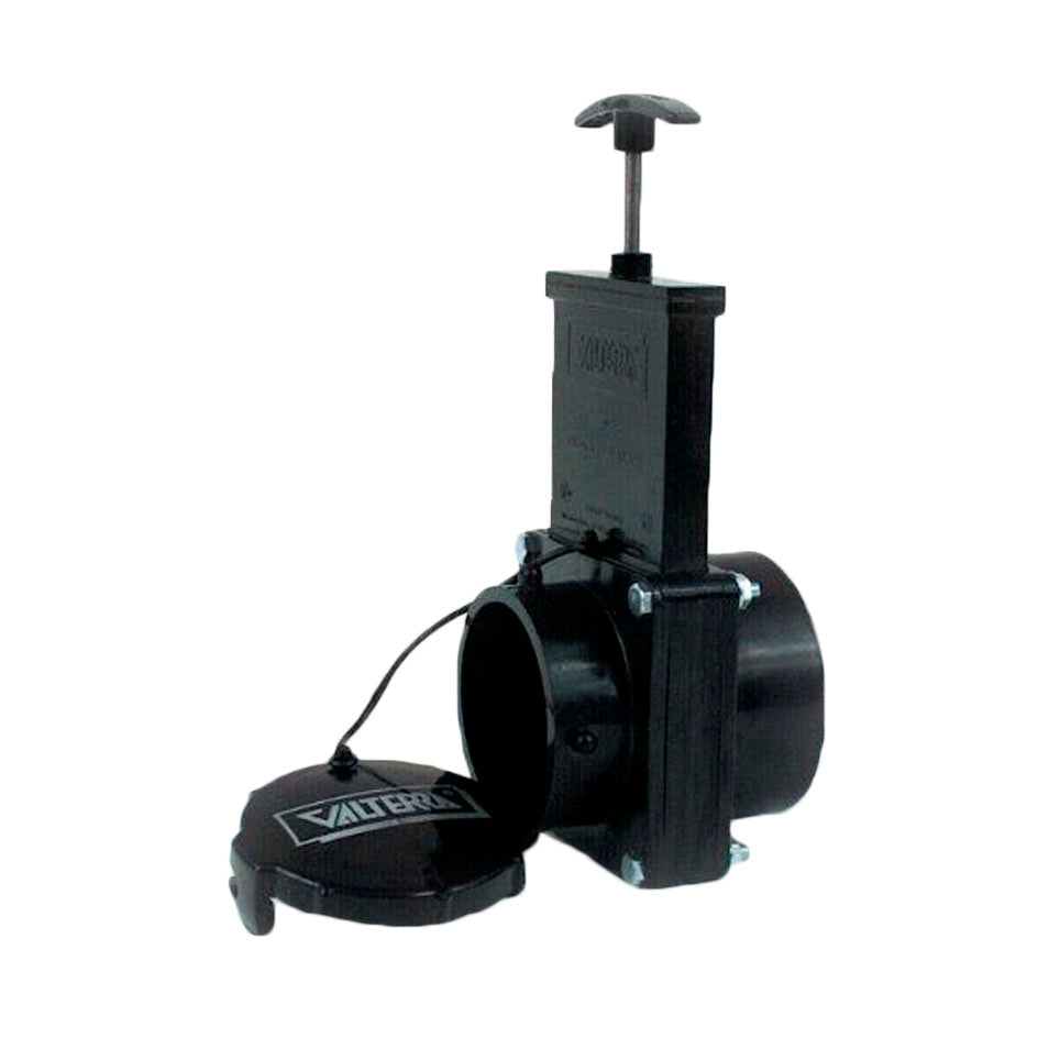 GLOBIZ Twist-On Waste Valve RV Gate Valve With Built-in Clear Adapter - View #6