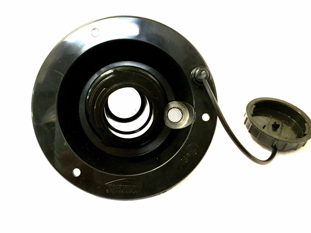 Valterra Round BLACK Gravity Fresh Water Fill Hatch Inlet RV Trailer