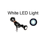 White 3/4" LED Clearance Marker Trailer Marker Signal Light - Automotive Authority
