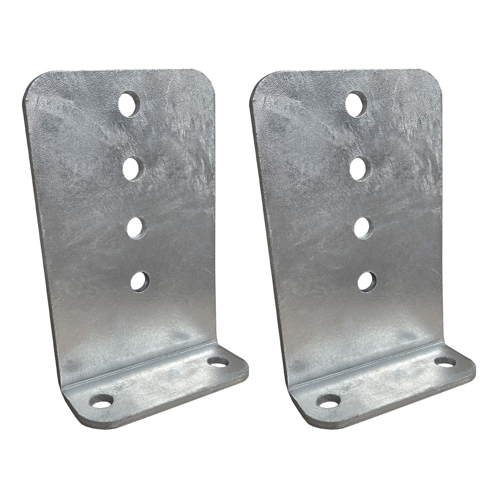 8" Galvanized LType Boat Trailer Bunk Bracket, Heavy Duty Automotive