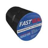 FastSeal Waterproof Roof Leak Repair Tape - Black - 12" x 50 ft