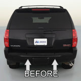 2007-2014 GMC Yukon / Yukon XL Chrome Rear Bumper Trim Molding - Automotive Authority