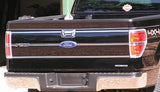 2009-2014 Ford F150 Chrome Tailgate Trim Molding Inserts - Automotive Authority