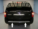 2007-2016 Ford Expedition Chrome Rear Bumper Trim Tailgate Molding Package - Automotive Authority