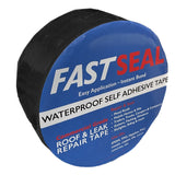 FastSeal Waterproof Roof Leak Repair Tape - Black 2"