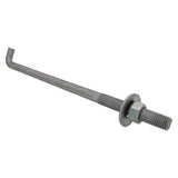 3/4" x 14-inch Galvanized Threaded Anchor Bolts for Wood, Concrete