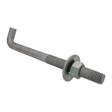 3/4" x 8-inch Galvanized Threaded Anchor Bolts for Wood, Concrete