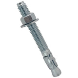 3/4" x 6" Wedge Anchor Bolt Fasteners for Concrete, Cement, Brick - Zinc-Plated