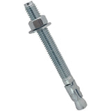 3/4" x 7" Wedge Anchor Bolt Fasteners for Concrete, Cement, Brick - Zinc-Plated