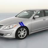 Hyundai Genesis / Genesis Coupe Dual Fender Stripe Kit