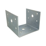 4x4 Deck Post Concrete Anchor Connector Bracket, Fence Post Base, Zinc Plated