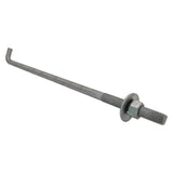 5/8" x 14-inch Galvanized Threaded Anchor Bolts for Wood, Concrete