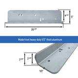5" Jack Plate Extension Set for Outboard Motor - Port + Starboard